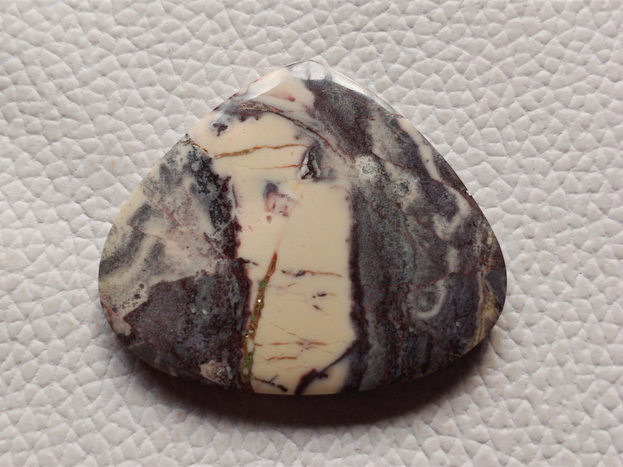 Natural Porcelain Jasper Gemstone Cabochon 39X32X4 mm Amazing Etsy