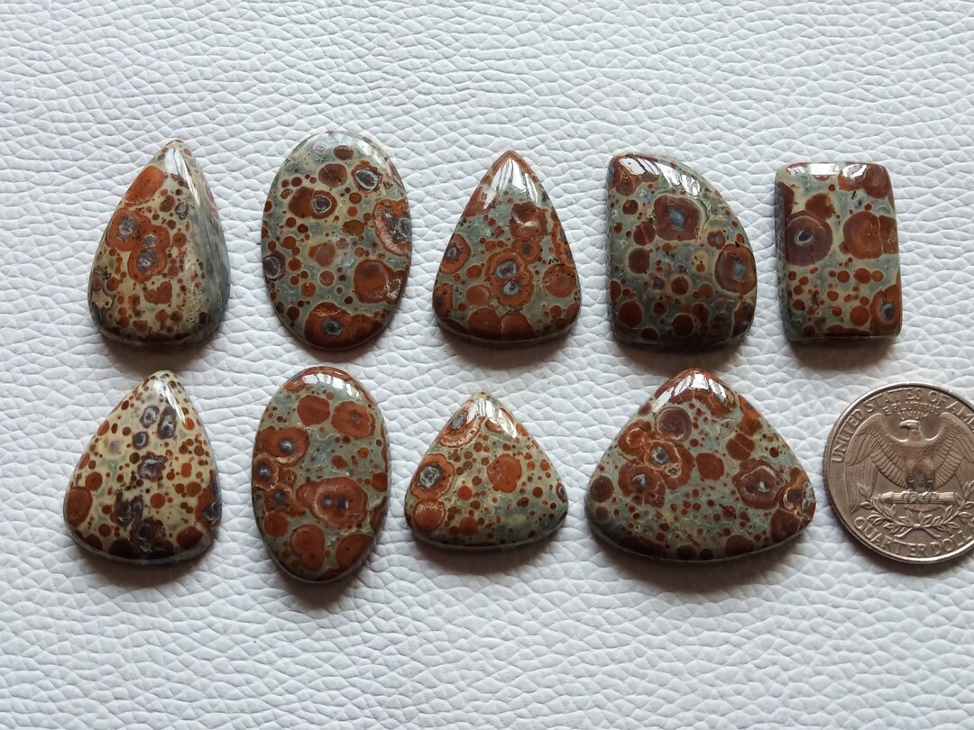 Beautiful Poppy Jasper Gemstone Use for All Type of Jewelry Making ...
