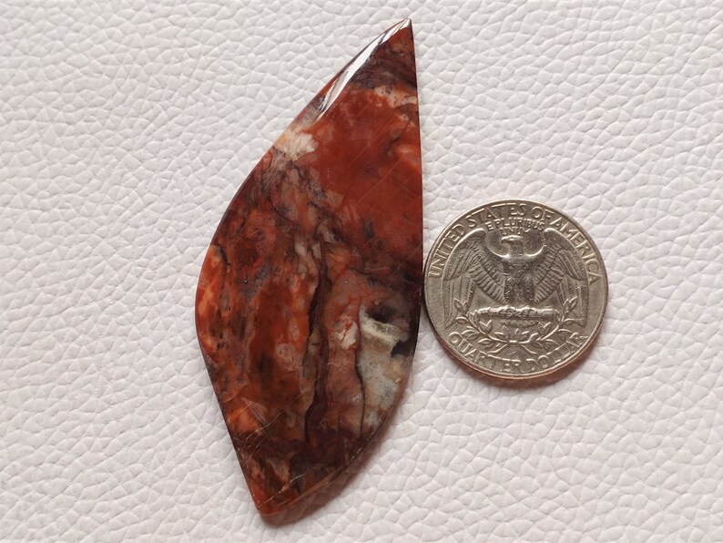 Natural Petrified Wood Gemstone 68X29X4 mm Big Fancy Shape Amazing Petrified Wood Cabochon Designer Jewelry Cabochon