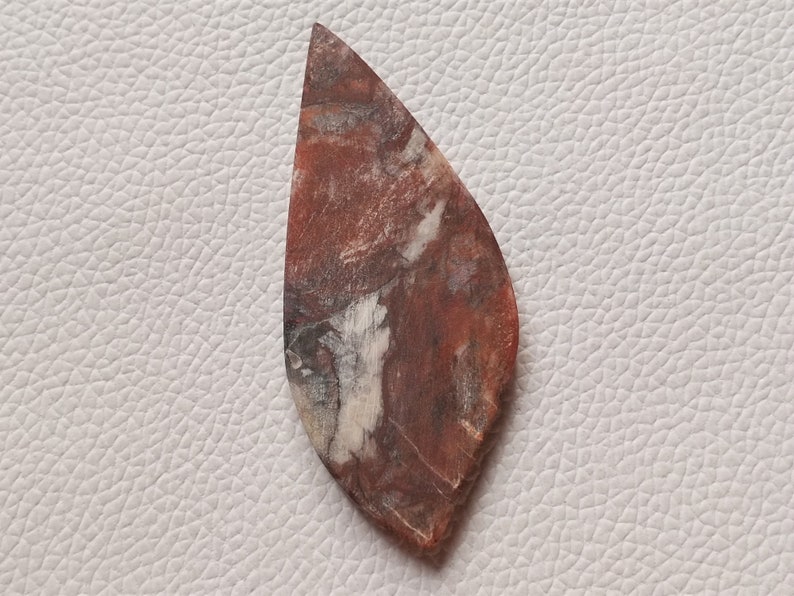 Natural Petrified Wood Gemstone 68X29X4 mm Big Fancy Shape Amazing Petrified Wood Cabochon Designer Jewelry Cabochon