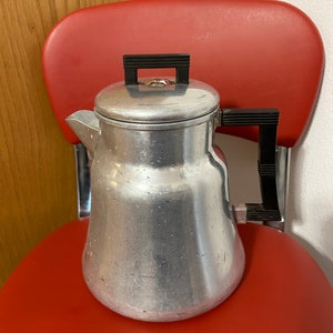 Vintage Wear-Ever 3012 Aluminum Coffee Pot Percolator USA