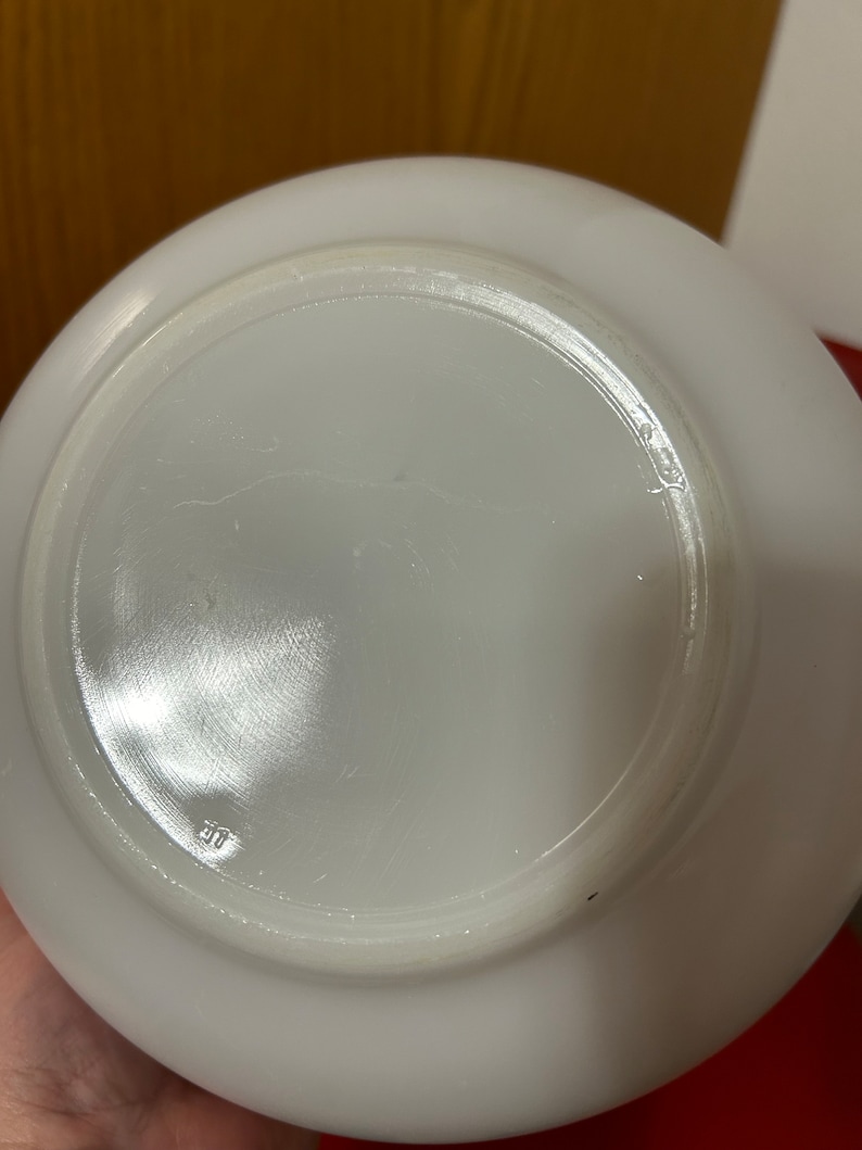 Vintage Pyrex True Opal White 403 Mixing Bowl Unmarked on Bottom - Etsy