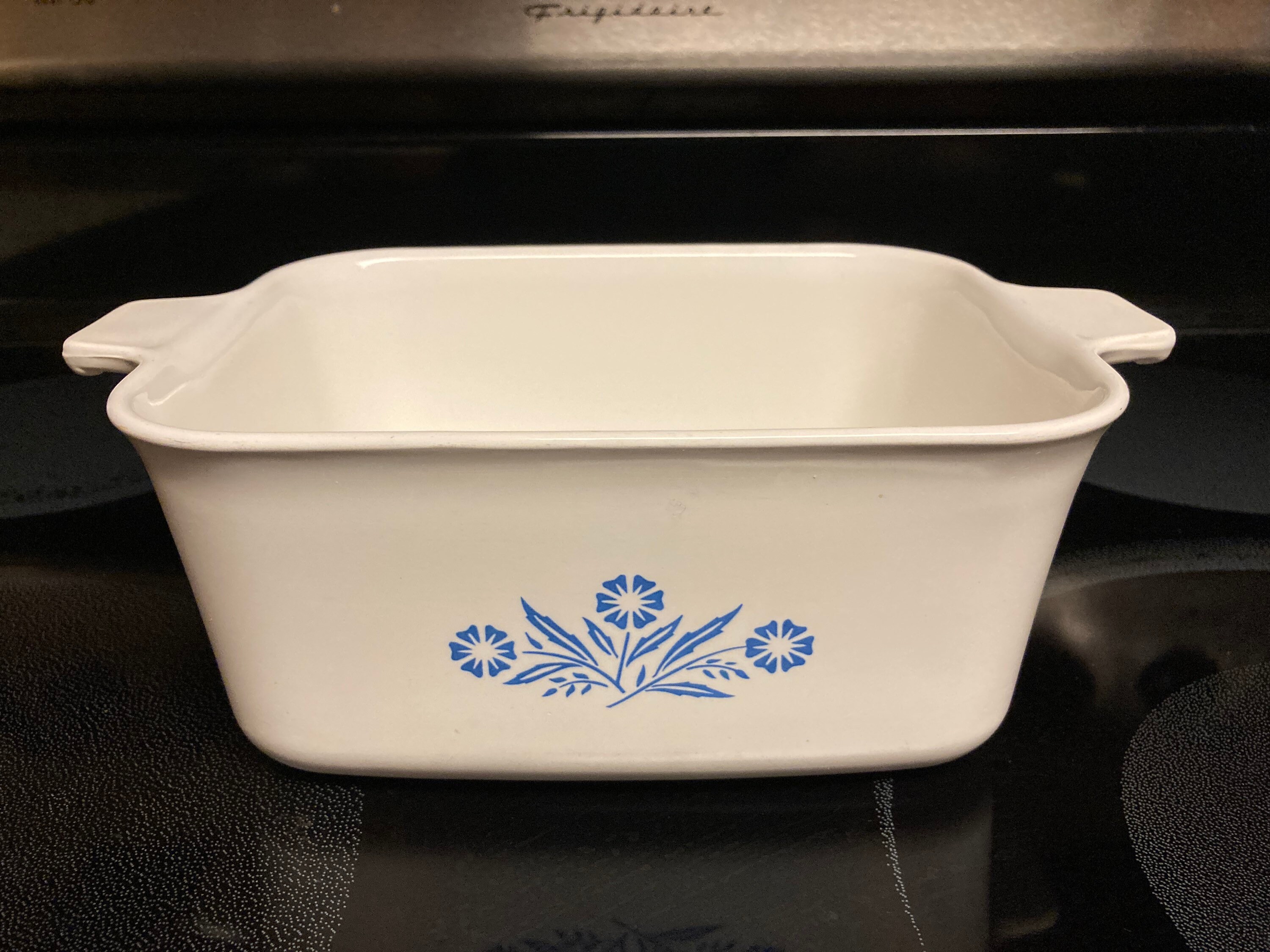 Vintage Corning Ware Cornflower Blue 1 1/2 qt Baking Dish, Casserole, Loaf Pan P-4-B, vintage Corning Casserole