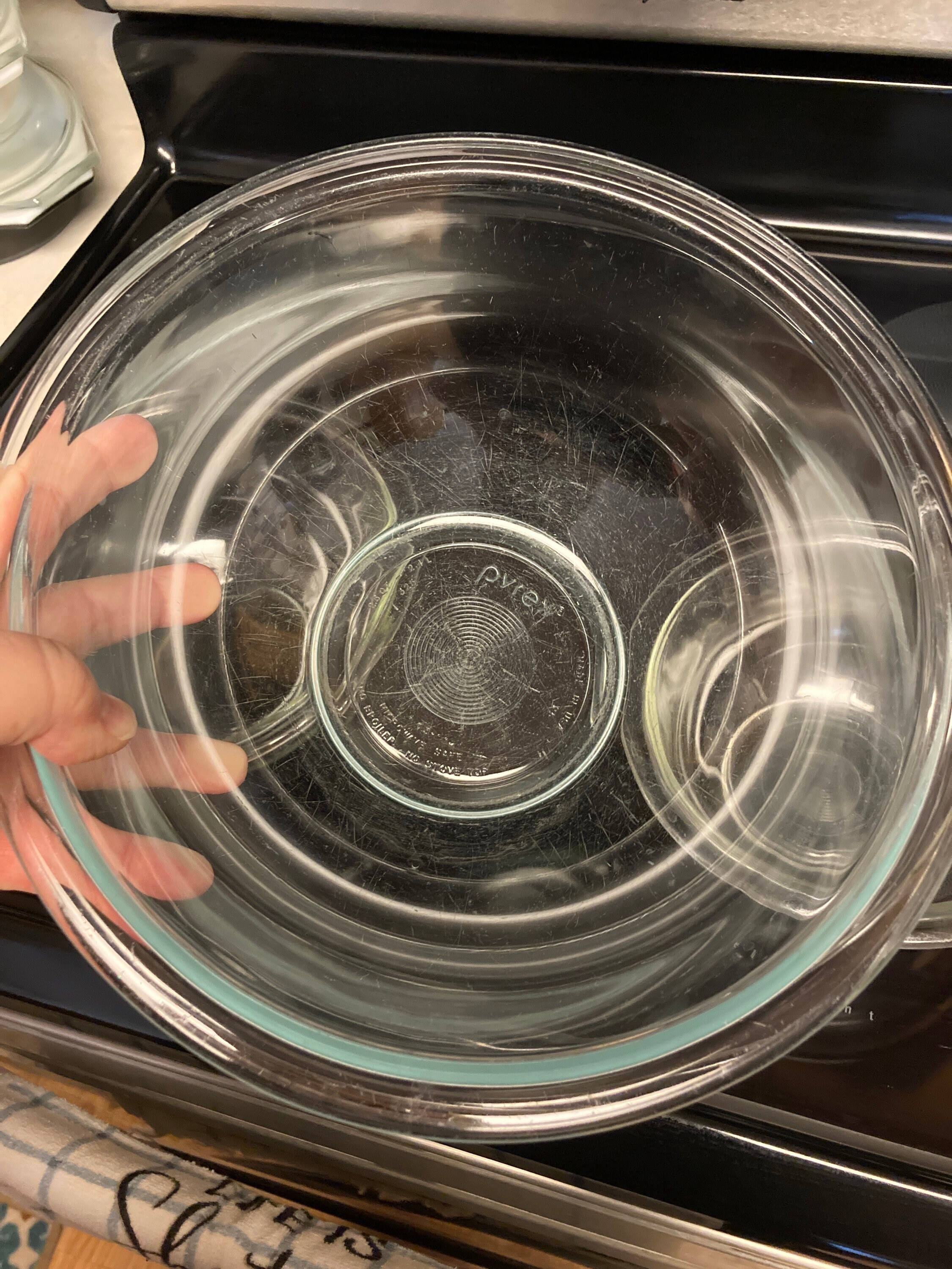 Pyrex Clear Glass Nesting Mixing Bowls 322 323 325 Pyrex Etsy