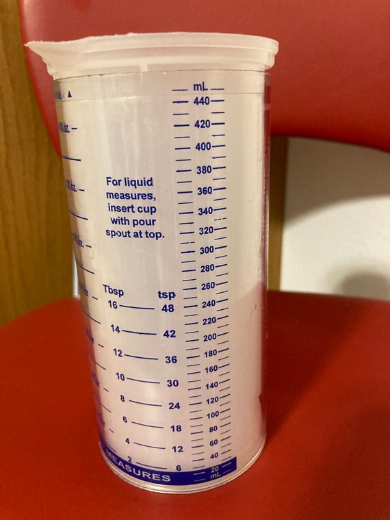 Pampered Chef Measure All Measuring Cup 2 Cups for Wet Dry Liquid Solid  1997, the Pampered Chef Wet Dry Sliding Measuring 2 Cup 