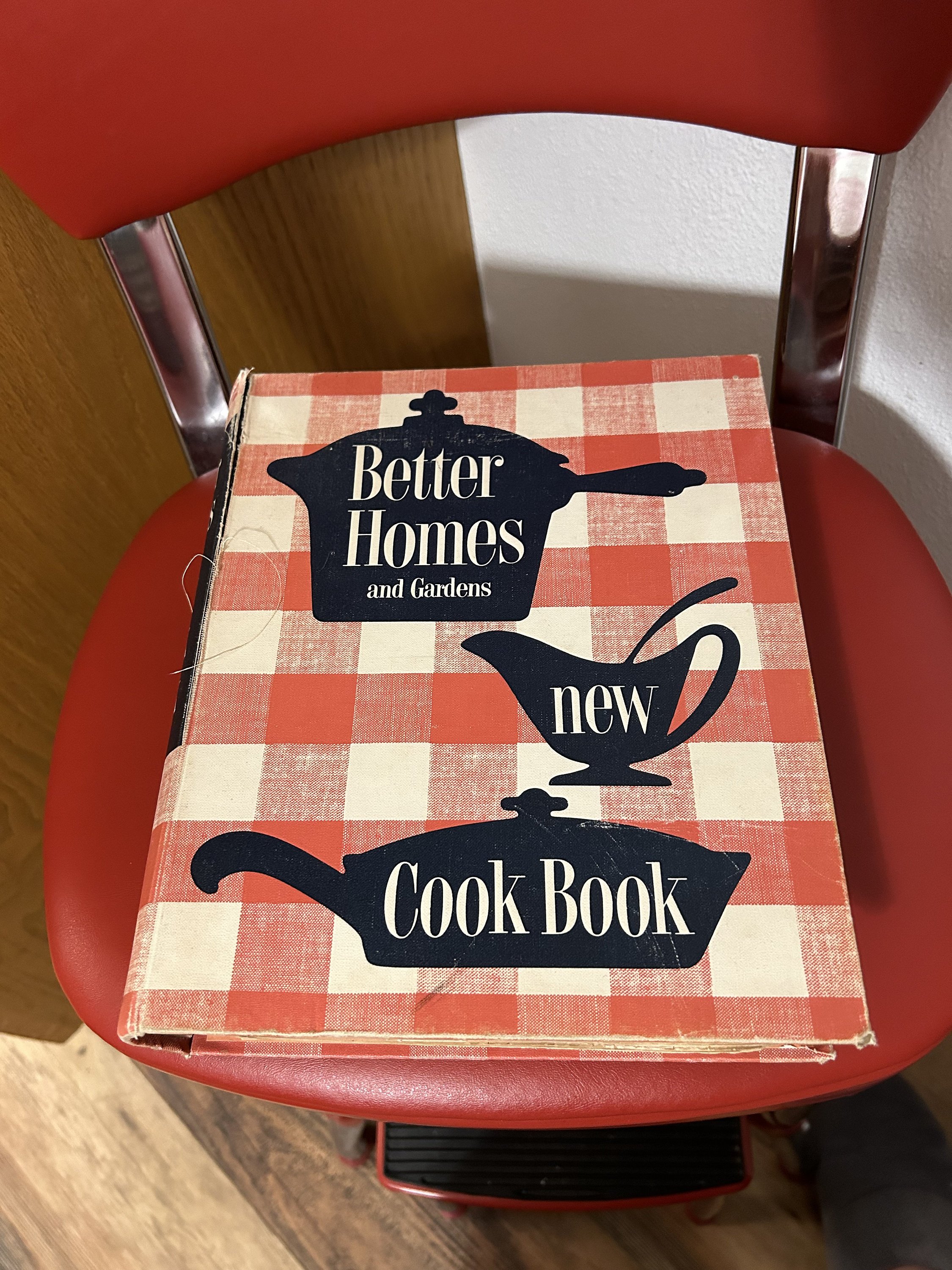 Red Plaid Cookbook - Etsy display picture 1
