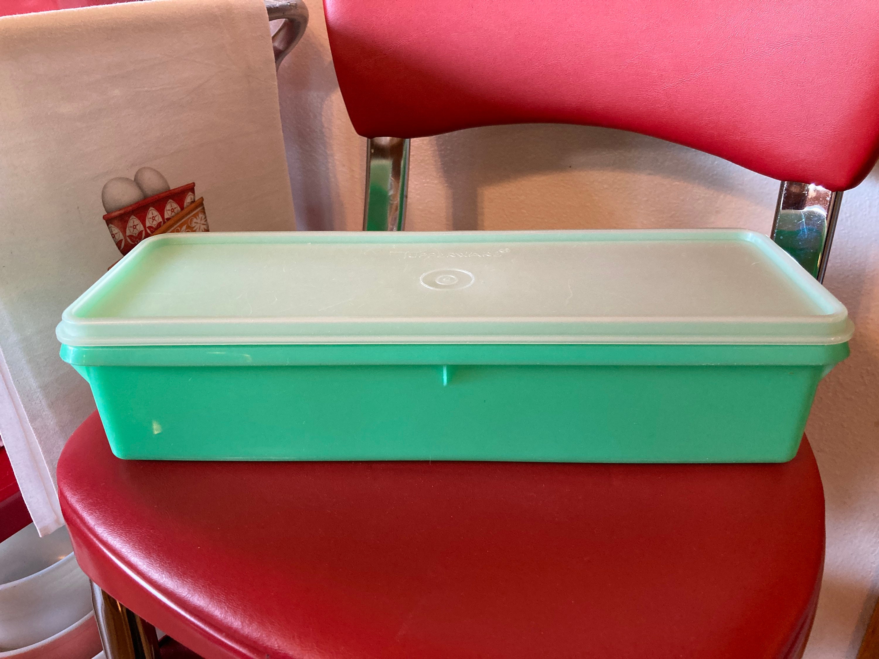 1970S Vintage Tupperware Celery Keeper - Small 2 Pc Plastic Green Set  Vegetable Crisper Romaine Lettuce Kitchen Food Storage Gift - Yahoo Shopping