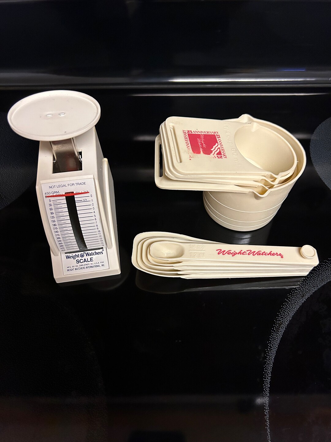 Vintage Weight Watchers Measuring Cups and Spoons Set With Etsy