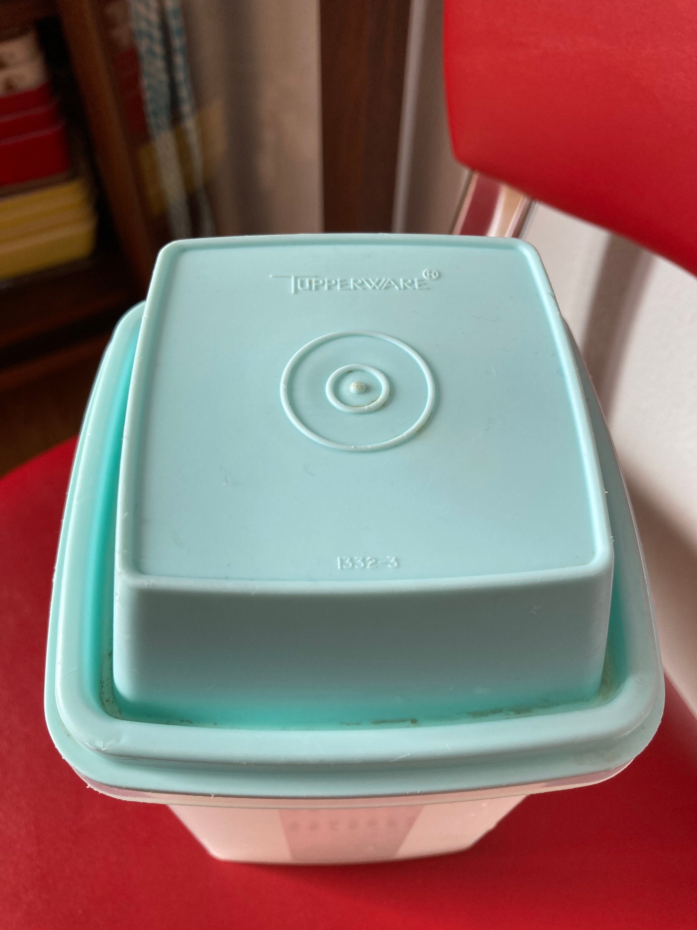 Tupperware Pickle Keeper 1330 With Light Blue Lid 3 Piece Etsy