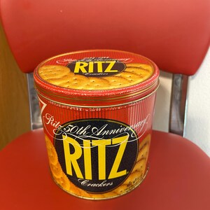 1984 50th Anniversary Ritz Cracker Tin - Etsy
