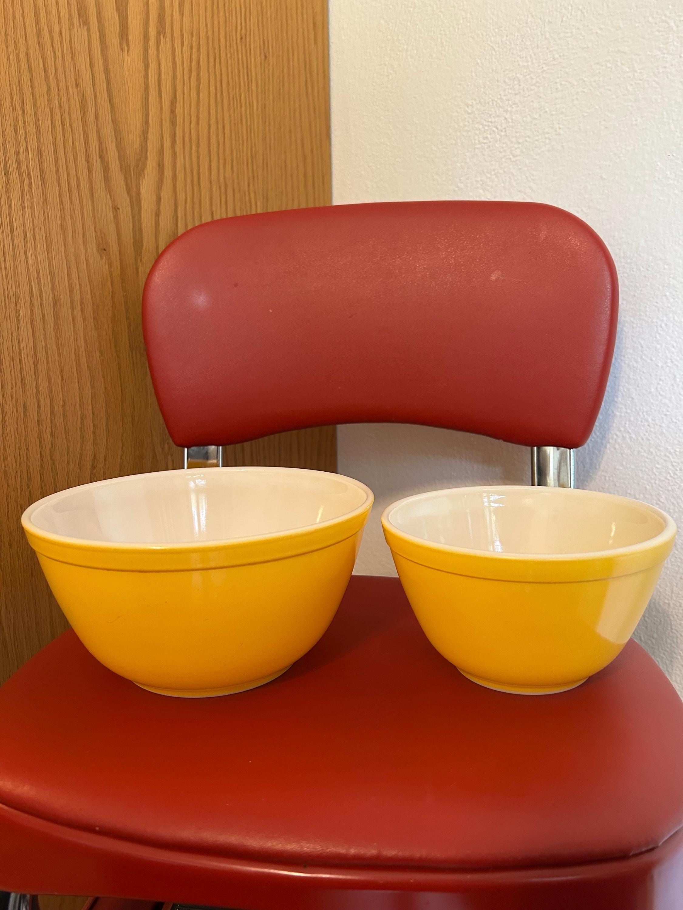 Yellow Pyrex Bowl - Etsy