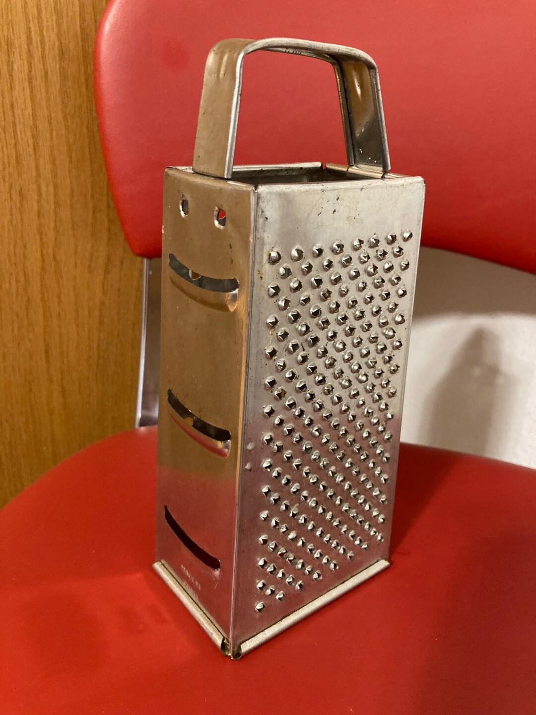 Vintage Aluminum Cheese Grater Vintage Metal Cheese Vegetable Etsy