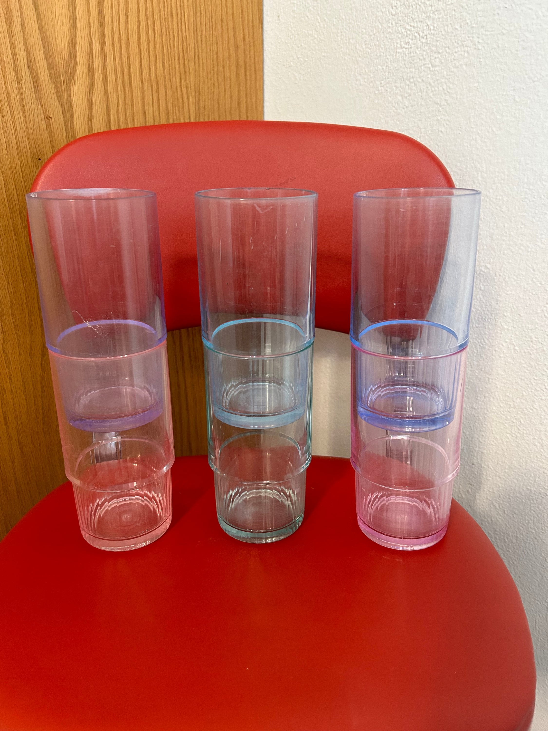 Tupperware, Dining, Vintage 4 Oz Tupperware Acrylic Glassesset Of 6