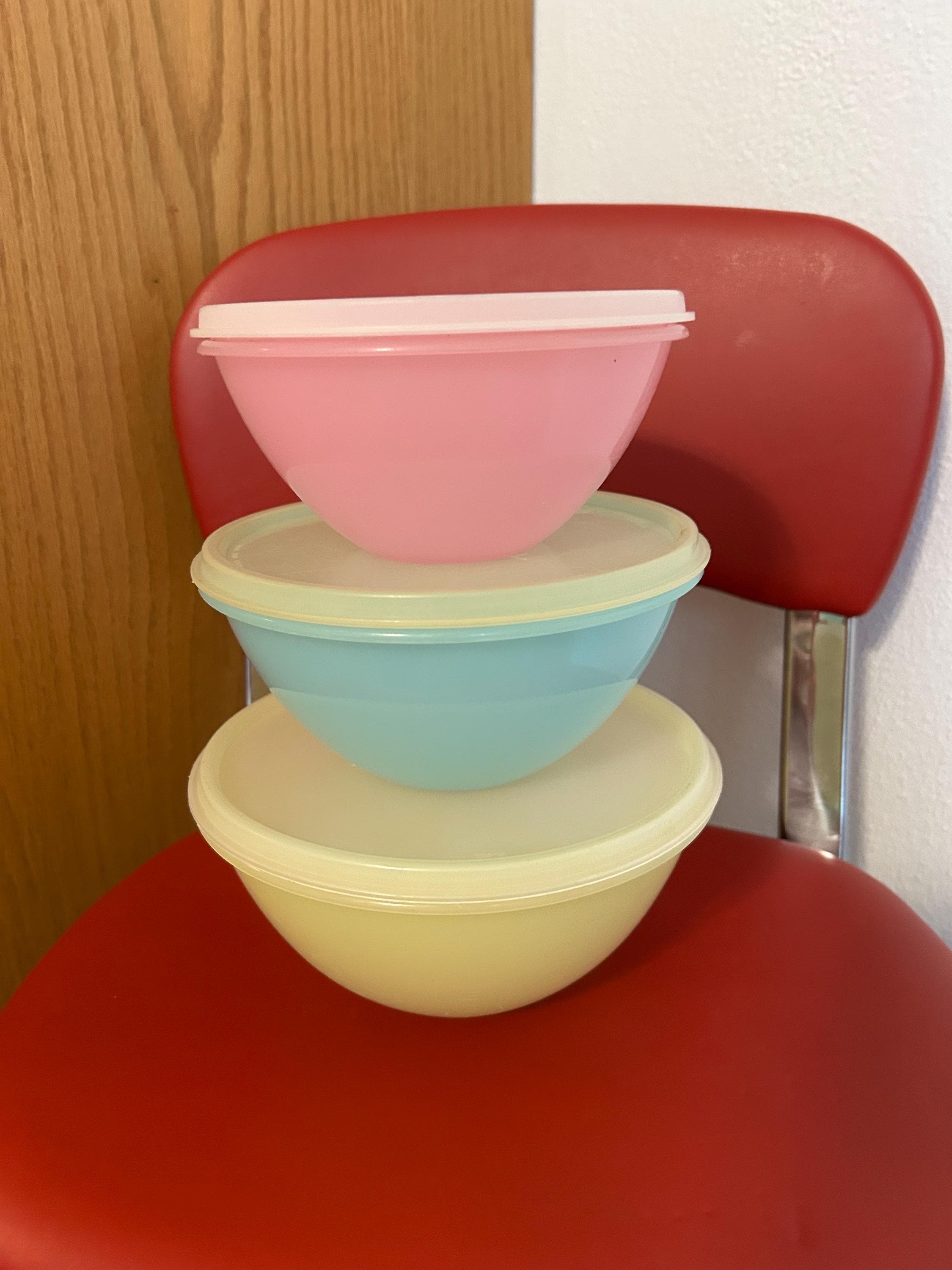 3 Bowl Tupperware - Etsy