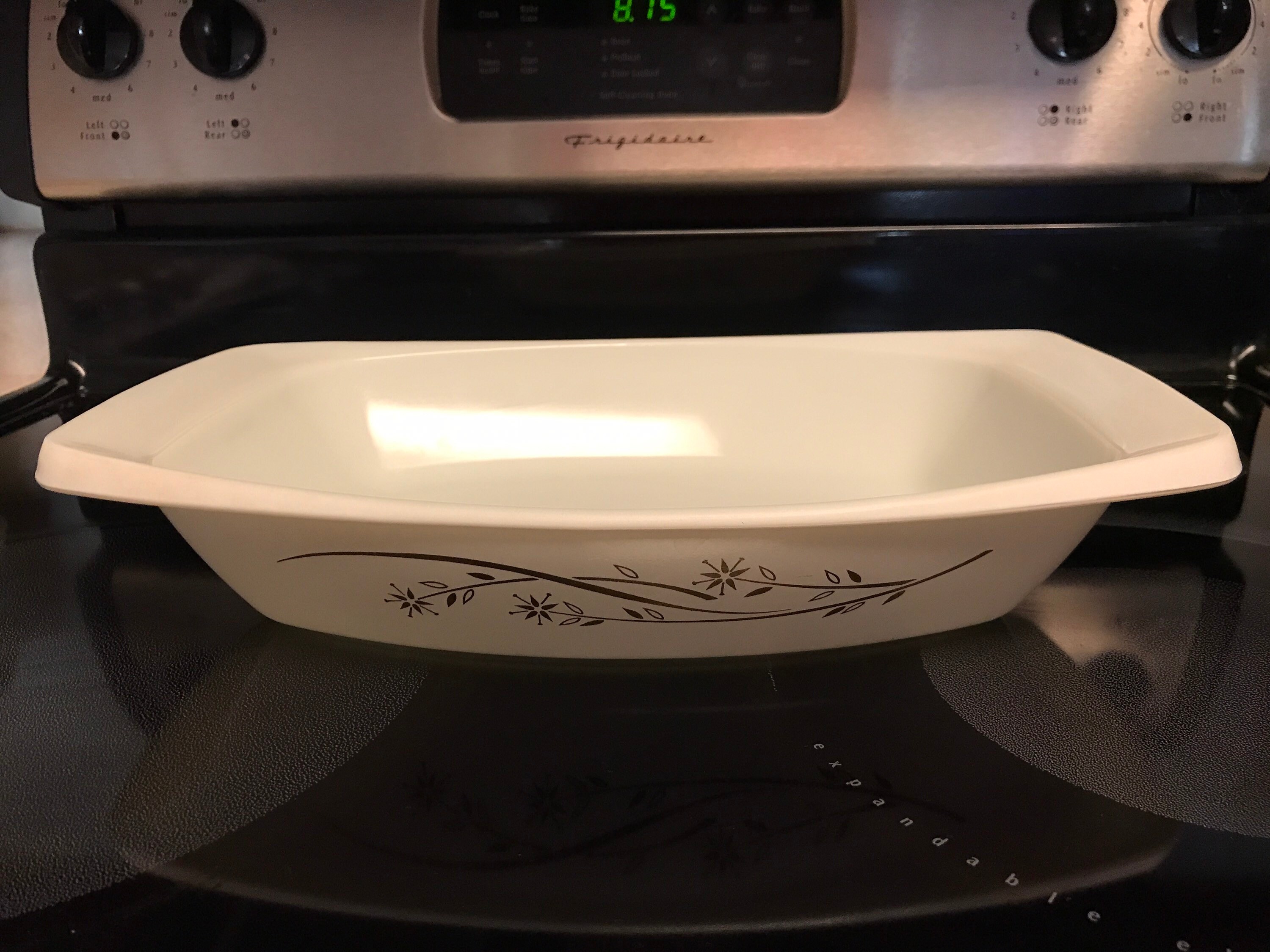 Vintage Pyrex Ovenware Golden Honeysuckle 2 1/2 Qt Casserole Etsy