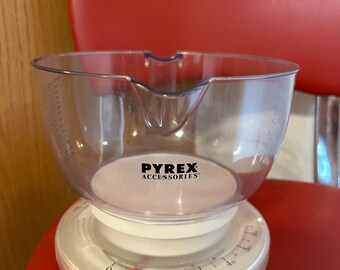 Large Plastic PYREX Accessories Measuring Cup 6-Cup Measuring Cup & 6 lb Scale Pyrex, Food Scale, Pyrex Measuring Cup