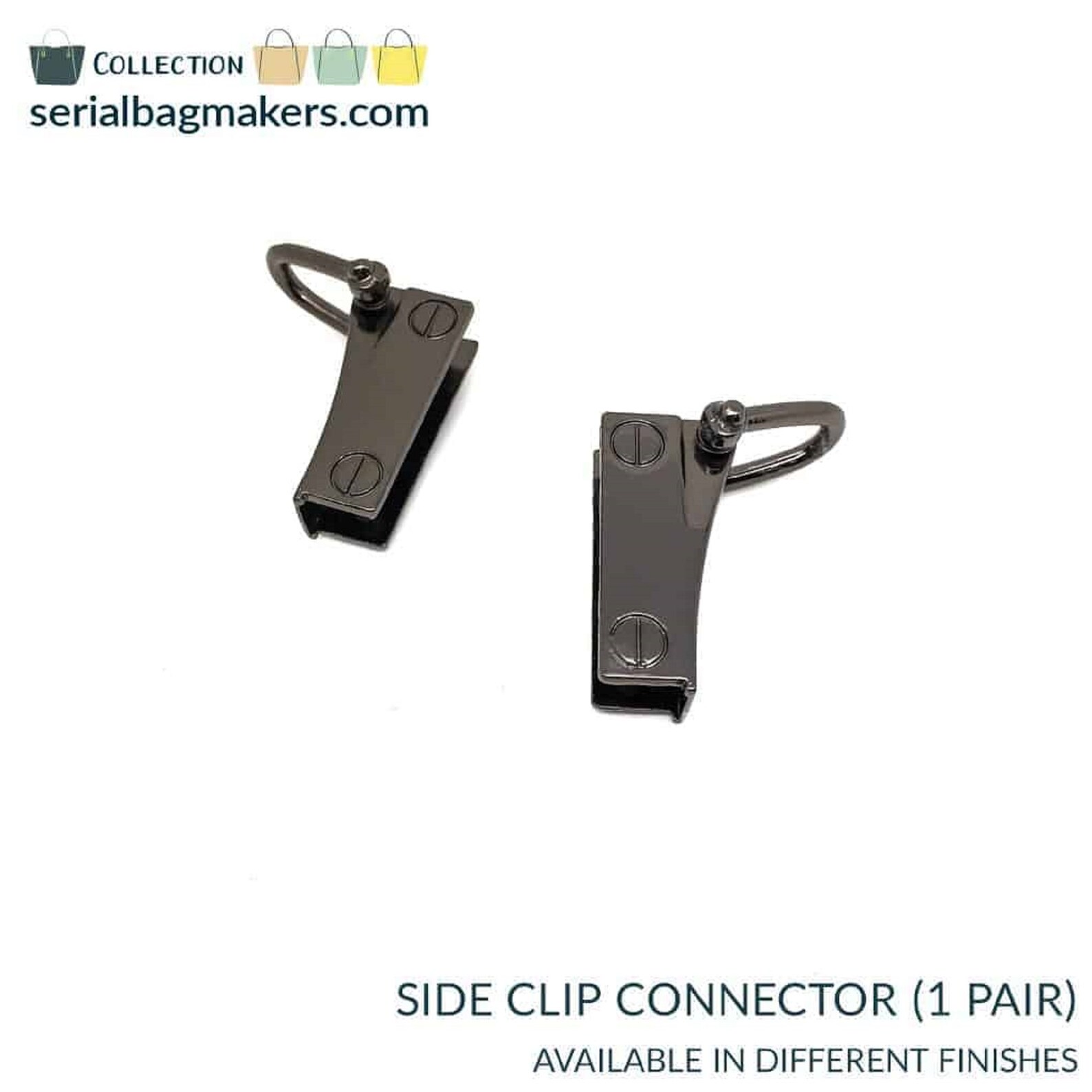 Side Clips 1pair Chain Strap Connector Strap Connector Etsy