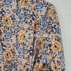 New Beautiful Indian Kimono Robe, Organic Cotton Bath robe, Women&#39;s body crossover, Bohemian Beach robe, Unisex kimono, Indian floral robe