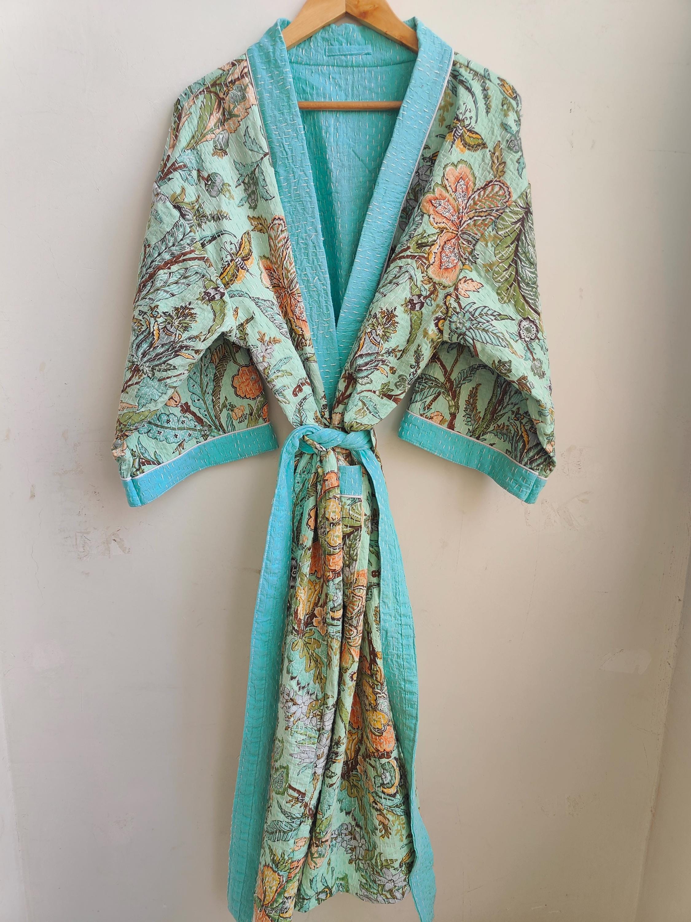 Thick Quilted Dressing Gown Women - Etsy Thick Quilted Dressing Gown Women - Etsy
