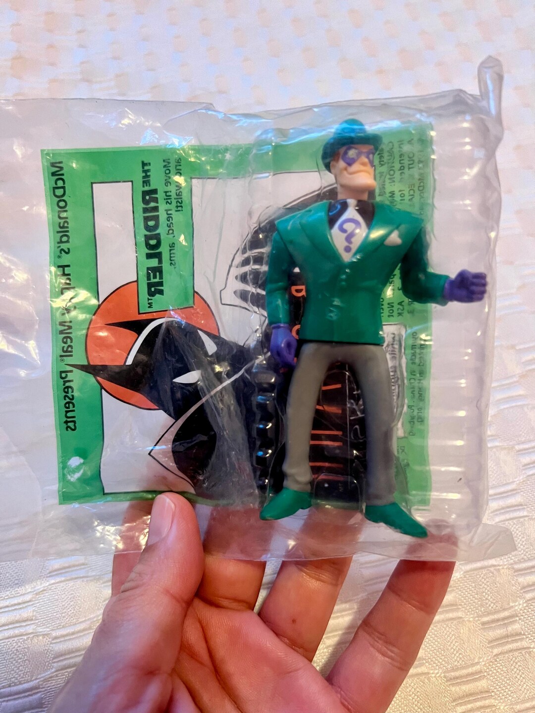 McDonalds Happy Meal Batman The Riddler Figure - Etsy Österreich
