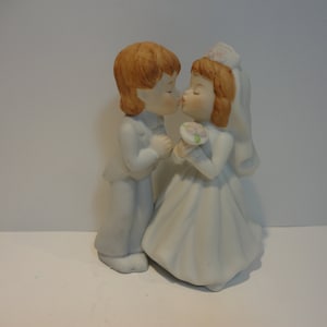 Lefton China Braut und Bräutigam Figur, Sammler Lefton Porzellanfigur, Vintage Lefton China Braut und Bräutigam Figur, Braut und Bräutigam