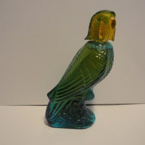 Avon Island Parakeet Decanter,Collectible Avon Perfume Bottle,Vintage Avon Island Parakeet Perfume Bottle,Vintage Avon Perfume Bottle