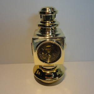 Avon Auto Lantern After Shave and Powder Bottle Set,Collectible Avon Bottle,Vintage Avon Auto Lantern After Shave and Powder Bottle Set
