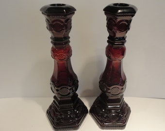 Avon Cape Cod Collection Candlesticks,Collectible Avon Cape Cod Collection Candlesticks,Vintage Avon Cape Cod Collection Candlesticks