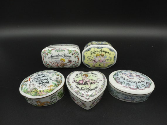 フランクリンミント ロシア・バレエの傑作 磁器製オルゴール 12個