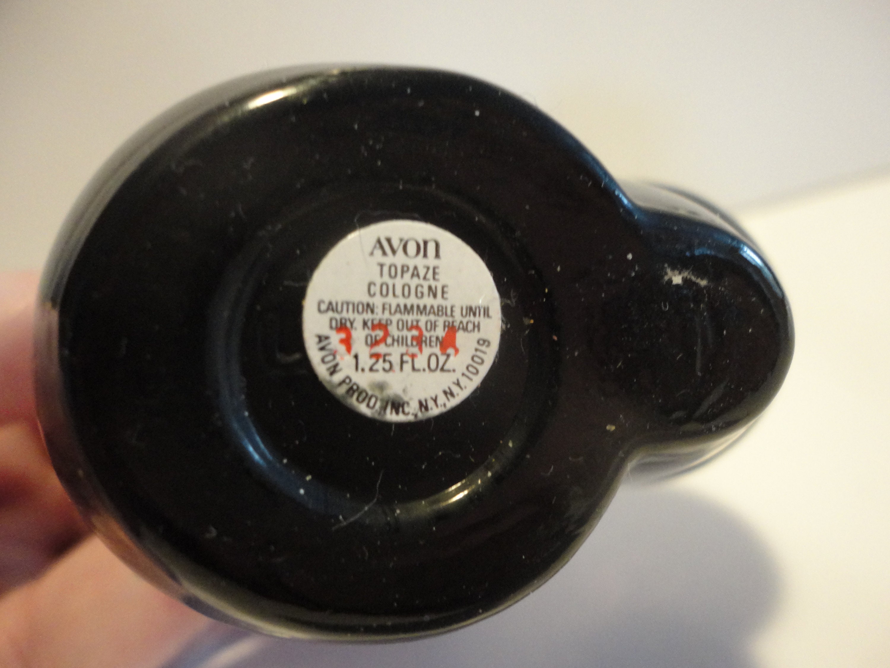 Avon Sniffy The Skunk Perfume Bottle wtih Topaze | Etsy