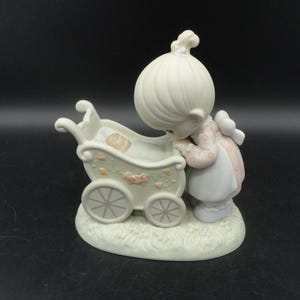 Precious Moments etwas Kostbares von oben Figur, Sammlerstück Precious Moments Figur, Vintage Precious Moments Porzellanfigur