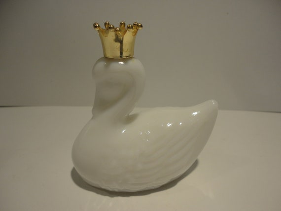 Avon Royal Swan Perfume Swan perfume bottle | Etsy