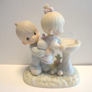 Precious Moments Your Love Is So Uplifting Porcelain Figurine,Collectible Precious Moments Figurine,Vintage Precious Moments Figurine