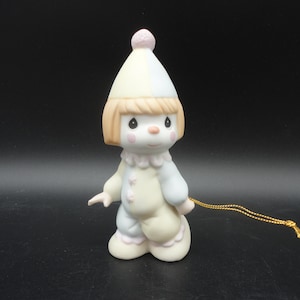 Precious Moments Bless The Days Of Our Youth Clown Figurine,Collectible Precious Moments Clown,Vintage Precious Moments Clown Figurine