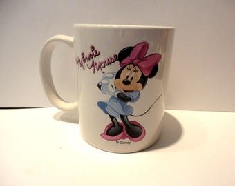 Disney Jerry Leigh Minnie Mouse Mug,Collectible Disney Minnie Mouse Mug,Vintage Disney Jerry Leigh Minnie Mouse Mug