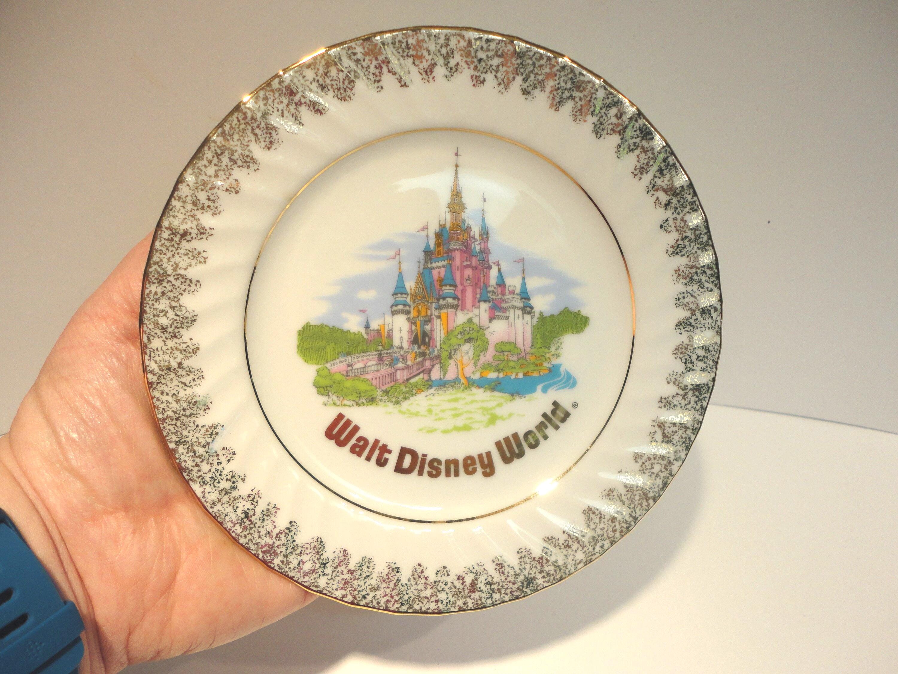 Walt Disney World Small Souvenir Plate Made in Japan