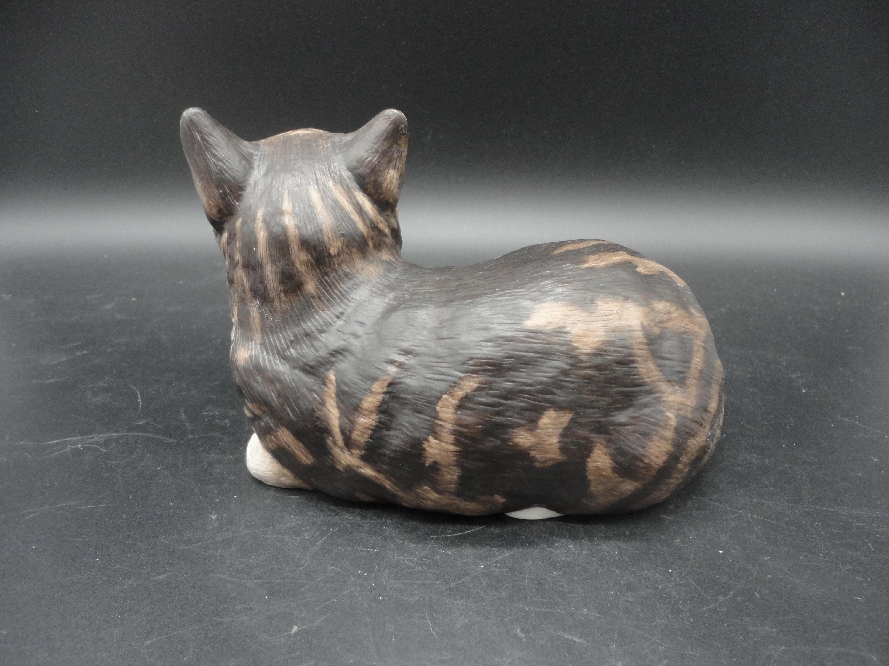 フランクリンミント　エリックテニー　ポーセリン 猫　置物　Fascination フランクリンミント エリックテニー ポーセリン 猫 置物