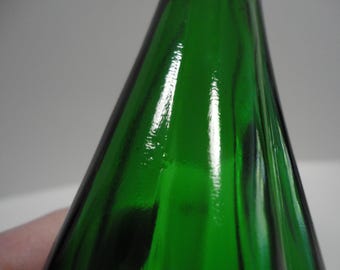 Avon Emerald Green Bud Vase,collectible Avon Bud Vase/bottle
