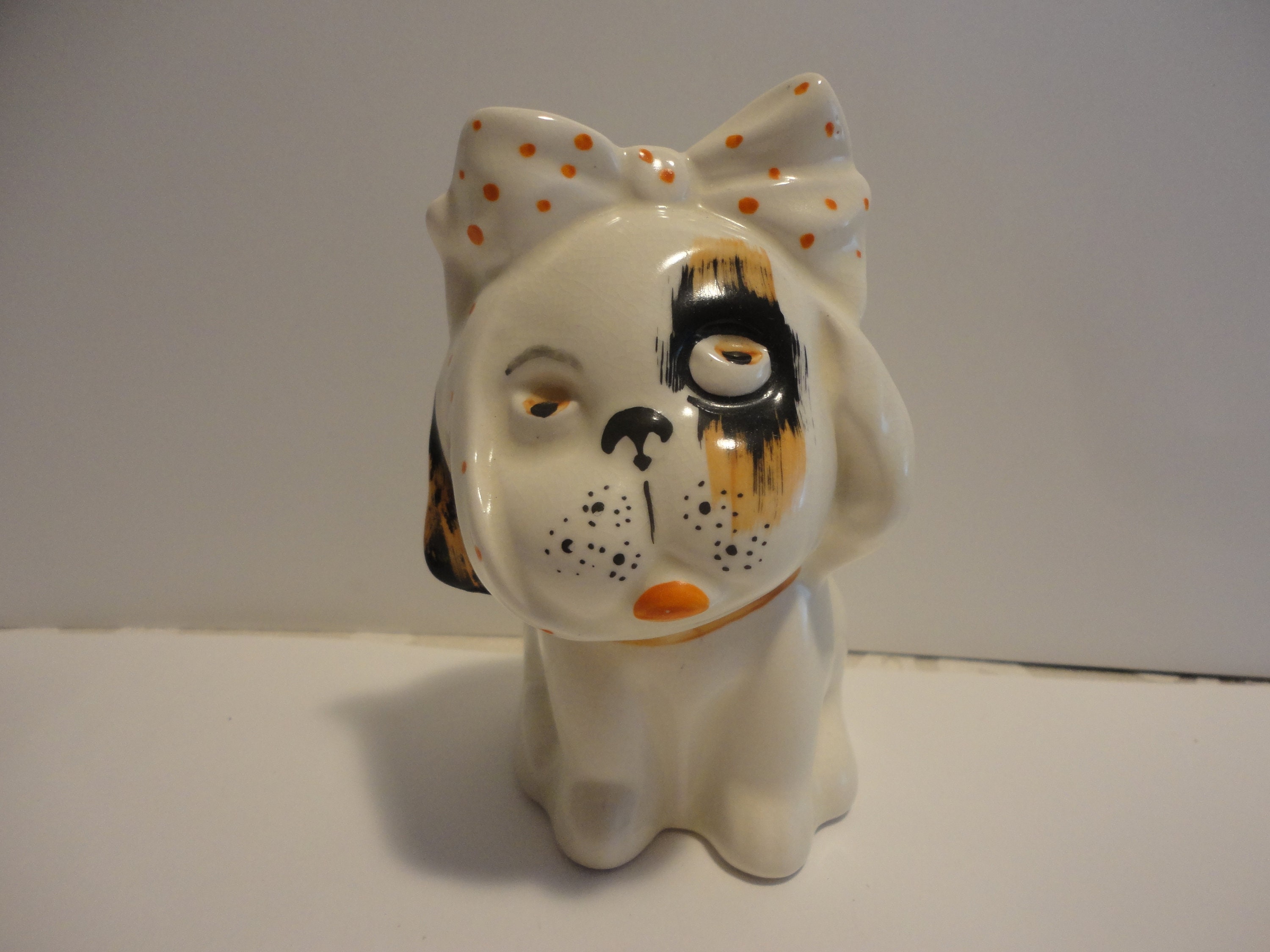 Crown Devon Art Deco Bonzo The Dog Figurine with a Toothache Etsy