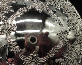 英国　ヴィンテージ　手鏡　ブラシ アンティーク ミラー ブラシ