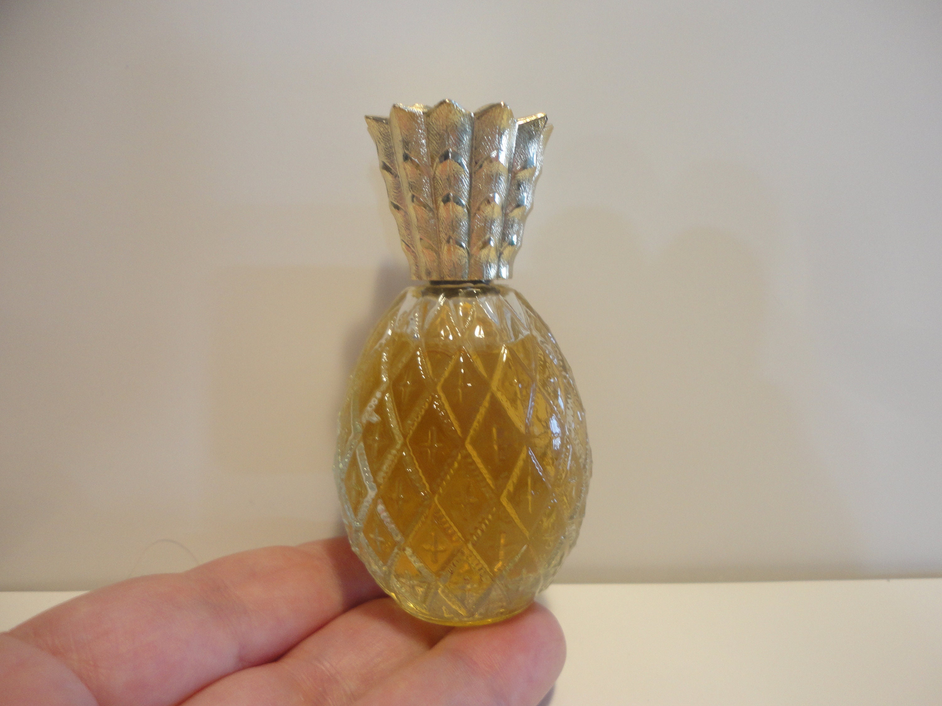 Avon Pineapple Petite Perfume Bottle With Elusive Etsy