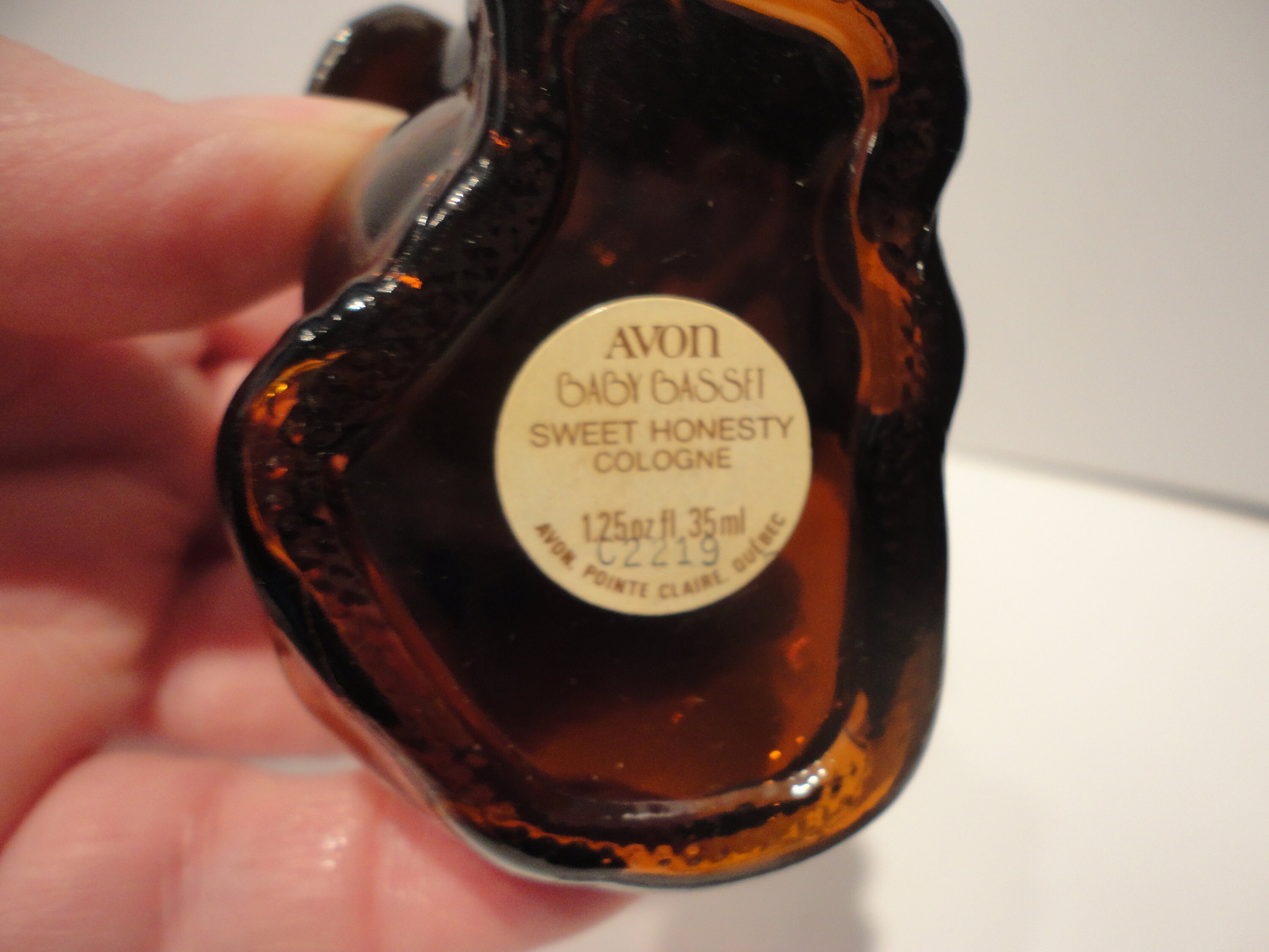 Buy Avon Baby Basset Perfume Bottle With Sweet Honesty collectible
