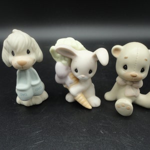 Johnathon and David(Precious Moments)Animal Collection Figurine,Collectible Precious Moments Figurine,Vintage Precious Moments Figurine