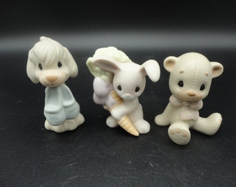 Johnathon and David(Precious Moments)Animal Collection Figurine,Collectible Precious Moments Figurine,Vintage Precious Moments Figurine