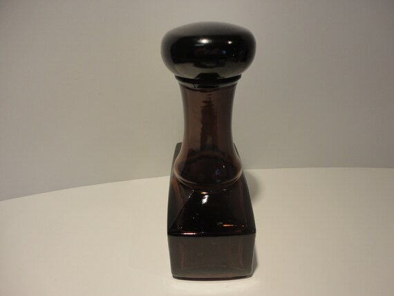 Avon Paid Stamp After Shave Avon Piano Bottle, Decantor, Dark