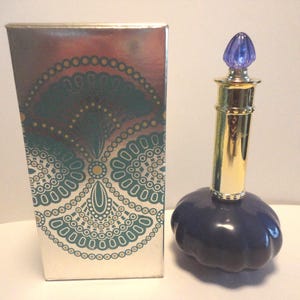 Avon Decorator Cologne Mist Parfümflasche mit Mondwind, Sammler Avon Parfumflasche, Vintage Avon Decorator Cologne Mist Parfümflasche