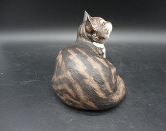 フランクリンミント　エリックテニー　ポーセリン 猫　置物　Fascination フランクリンミント エリックテニー ポーセリン 猫 置物 Fascination