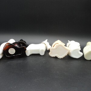 Vintage Avon Dog Perfume Bottles,Set of 6,Bon Bon Poodle,Baby Basset,Princess of Yorkshire,Sweet Tooth Terrier Lady Spaniel & Queen of Scots image 6