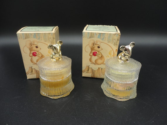 Avon Tree Mouse Cream Sachet,collectible Avon Bottle,vintage Avon