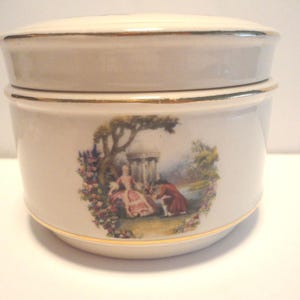 Sadler umwerben Paar Deckeldose made in England,Sammlerstück Sadler umwerben Paar Deckeldose,Vintage Sadler umwerben Paar Deckeldose